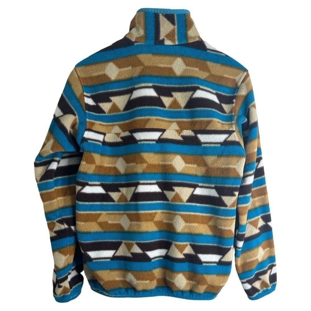 Patagonia Synchilla Snap-T Pullover Fleece Small Guatemalan Tango Bear Brown - Picture 9 of 11